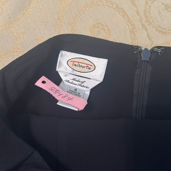 Three piece Talbots Black suit, all size 8 - Picture 15 of 15